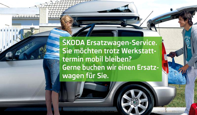 Auto Rosendahl Drensteinfurt - AUTOFIT Werkstatt Tankstelle Waschanlage Skoda-Service | Skoda Ersatzwagen