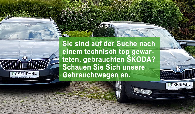 Auto Rosendahl Drensteinfurt - AUTOFIT Werkstatt Tankstelle Waschanlage Skoda-Service | Skoda Gebrauchtwagen