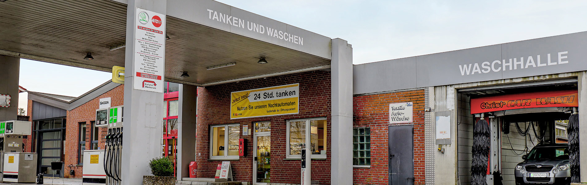Auto Rosendahl Drensteinfurt - AUTOFIT Werkstatt Tankstelle Waschanlage Skoda-Service | Tankstelle