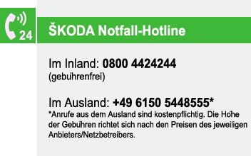 Autohaus Rosendahl - SKODA Notruf-Hotline